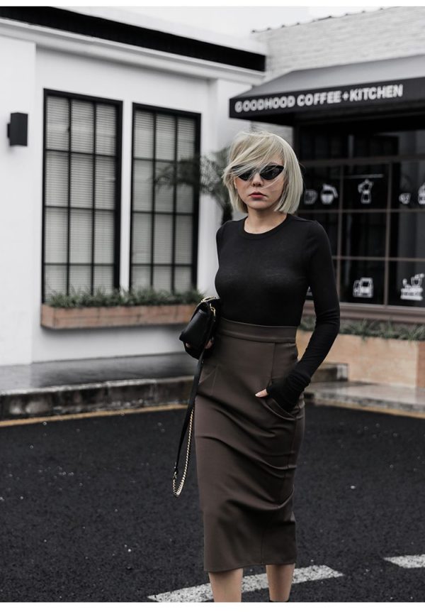 Chân váy nữ thiết kế dáng ôm cao cấp cá tính Gemmi fashion, JS103