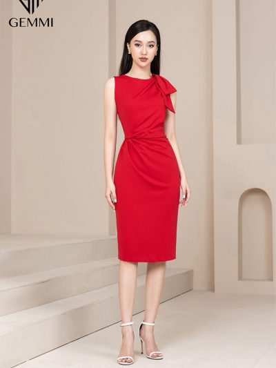 Váy đầm nữ thiết kế dáng ôm bút chì Gemmi Fashion, DK8491