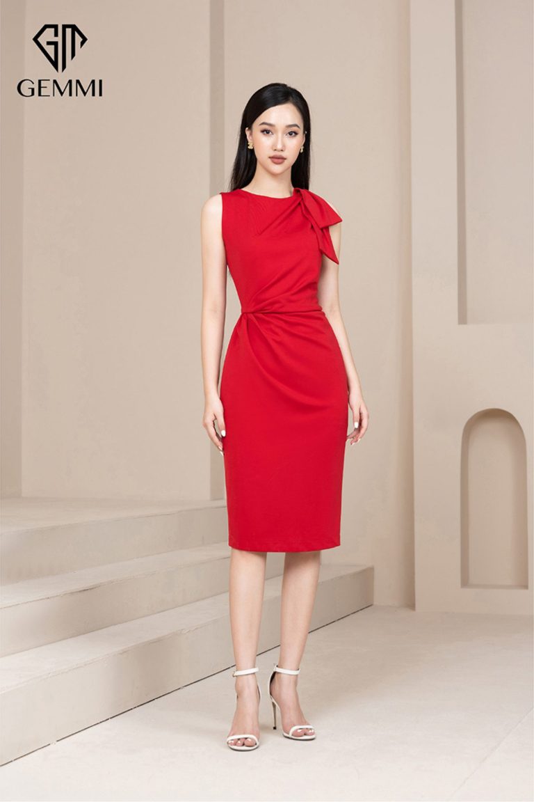 Váy đầm nữ thiết kế dáng ôm bút chì Gemmi Fashion, DK8491