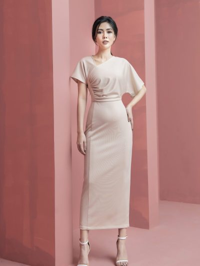 Váy đầm nữ thiết kế ôm body dáng dài Gemmi fashion, DK8463