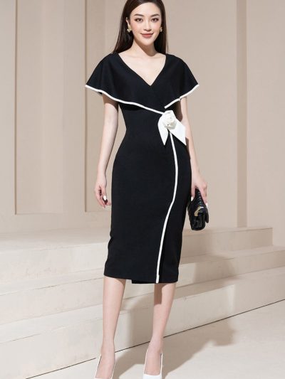 Váy đầm nữ dự tiệc thiết kế dáng ôm body Gemmi fashion, DK8476