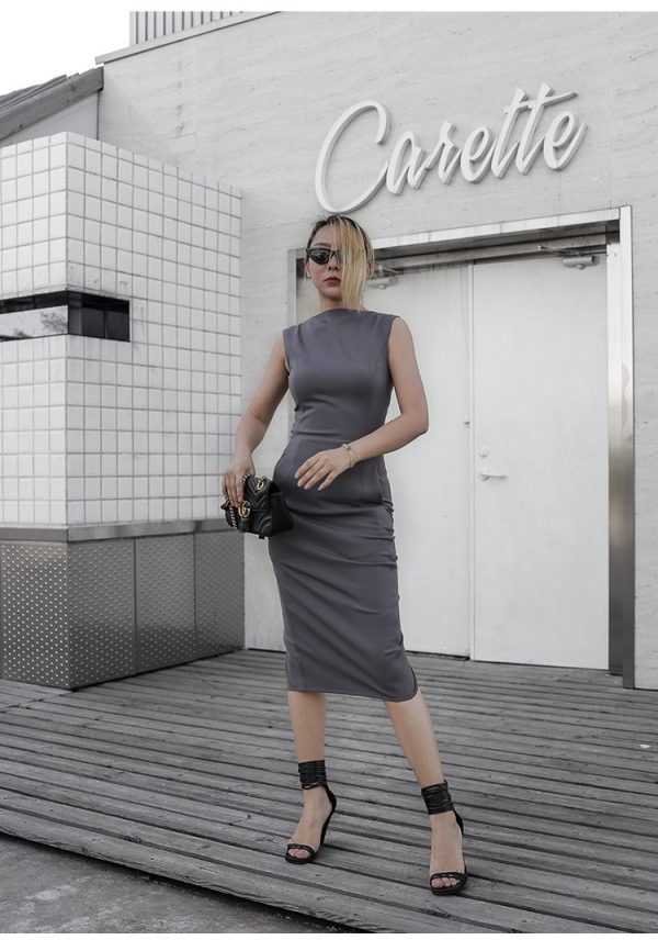 Váy đầm nữ cổ thuyền thiết kế dáng ôm body Gemmi Fashion DK8292 - Hình ảnh 20