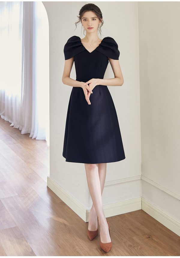 Đầm Thiết Kế Dáng Xòe Phối Tơ Oganza GEMMI Fashion, DK8636 - Hình ảnh 15