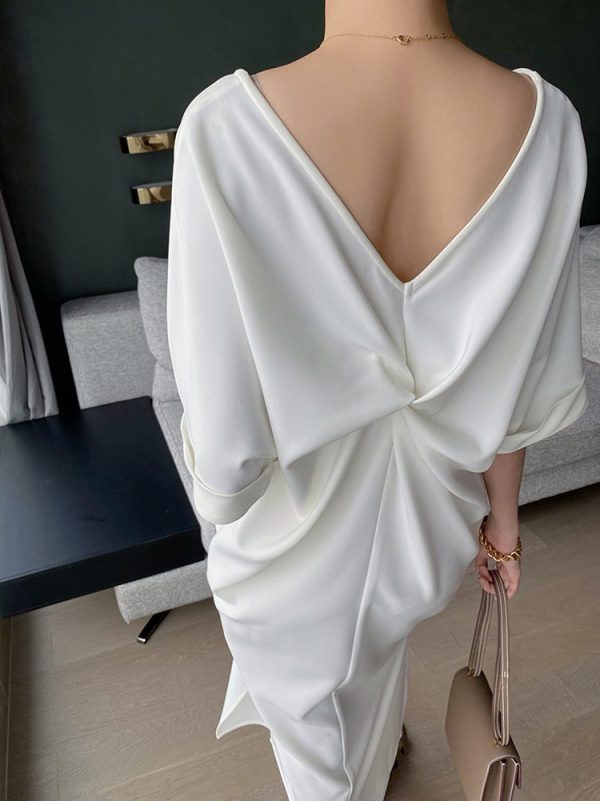 Đầm cổ tim dáng suông Gemmi Fahion, DK8435 - Hình ảnh 5