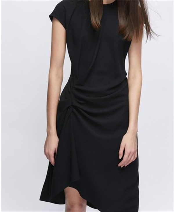 Đầm nữ thiết kế dáng xòe rúm eo che khuyết điểm tốt Gemmi fashion, DK8390 - Hình ảnh 6