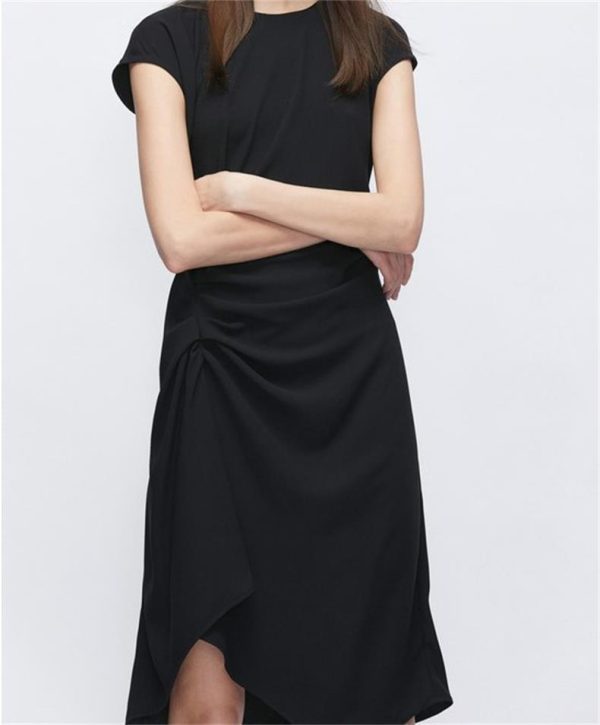 Đầm nữ thiết kế dáng xòe rúm eo che khuyết điểm tốt Gemmi fashion, DK8390 - Hình ảnh 5