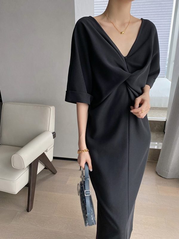 Đầm cổ tim dáng suông Gemmi Fahion, DK8435 - Hình ảnh 3