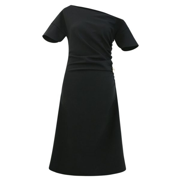 Đầm Body Lệch Vai Thiết Kế GEMMI Fashion, DK8400 - Hình ảnh 6