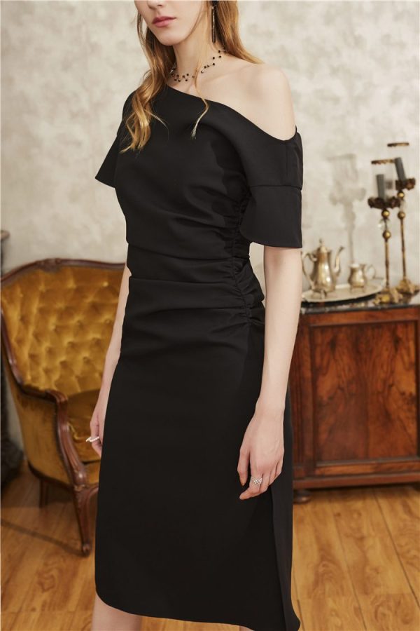 Đầm Body Lệch Vai Thiết Kế GEMMI Fashion, DK8400 - Hình ảnh 4