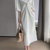 Đầm cổ tim dáng suông Gemmi Fahion, DK8435