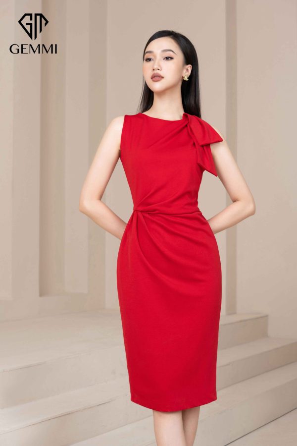 Váy đầm nữ thiết kế dáng ôm bút chì Gemmi Fashion, DK8491 - Hình ảnh 6