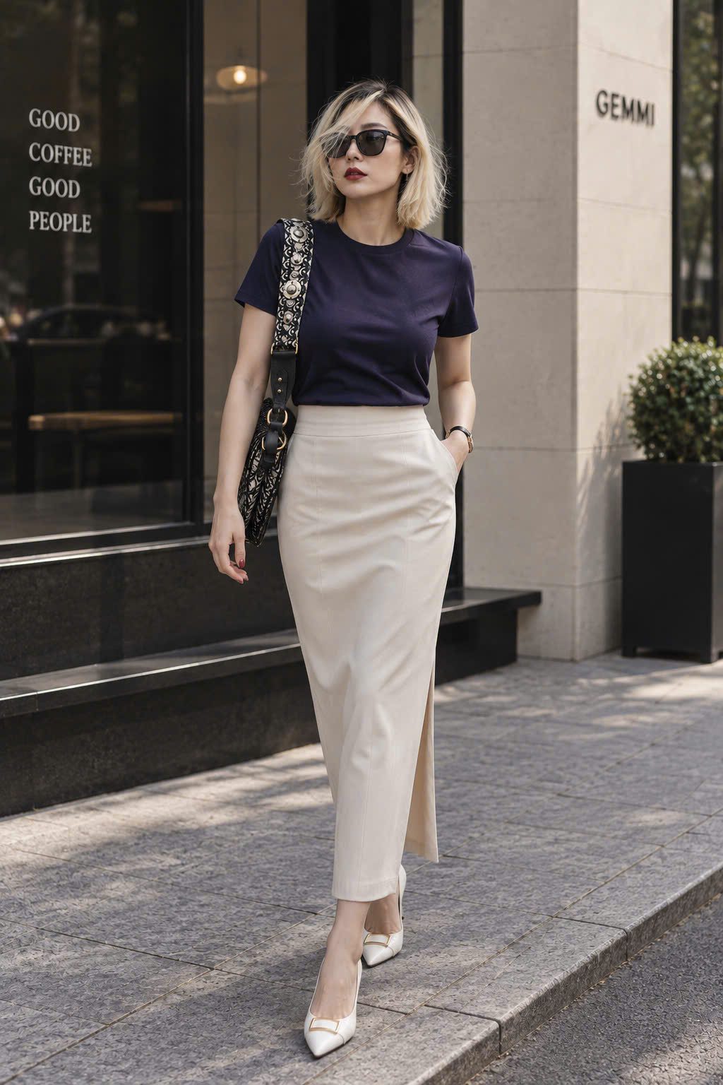 Áo thun nữ thiết kế cao cấp Gemmi Fashion, AS687 - Ảnh 5