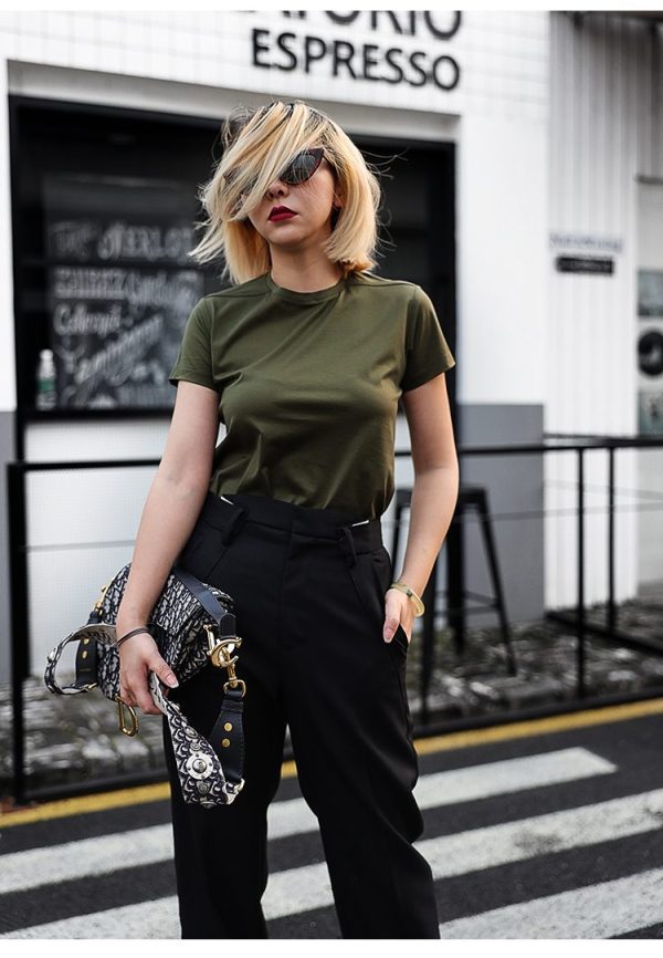 Áo thun nữ thiết kế cao cấp Gemmi Fashion, AS687 - Hình ảnh 15
