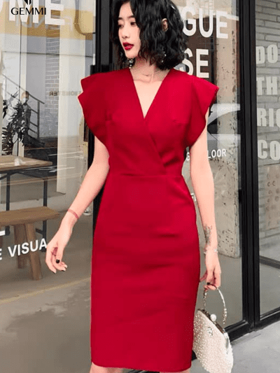 Đầm Body Canh Tiên GEMMI Fashion, DK8611