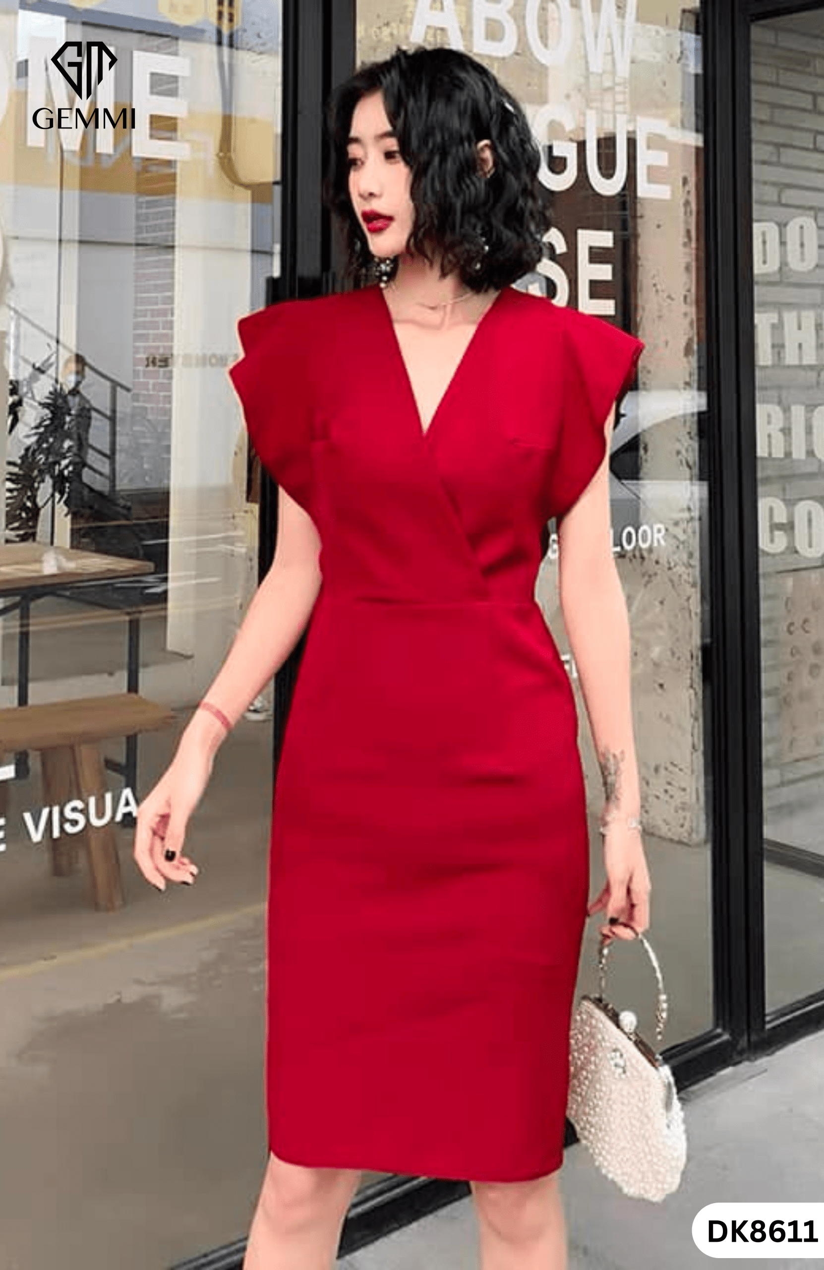 Đầm Body Canh Tiên GEMMI Fashion, DK8611