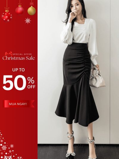 Chân váy đuôi cá GEMMI Fashion, JS177