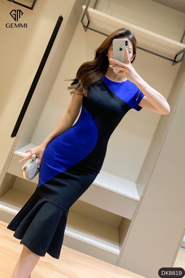 Đầm Body Đuôi Cá Dự Tiệc GEMMI Fashion, DK8619 - Hình ảnh 7