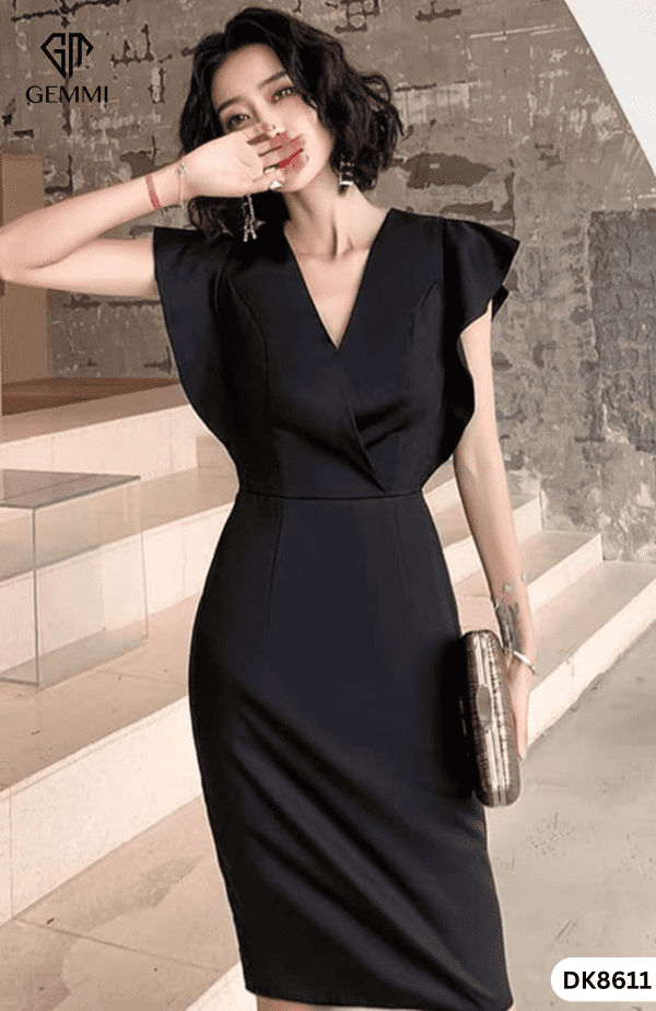 Đầm Body Canh Tiên GEMMI Fashion, DK8611 - Hình ảnh 6