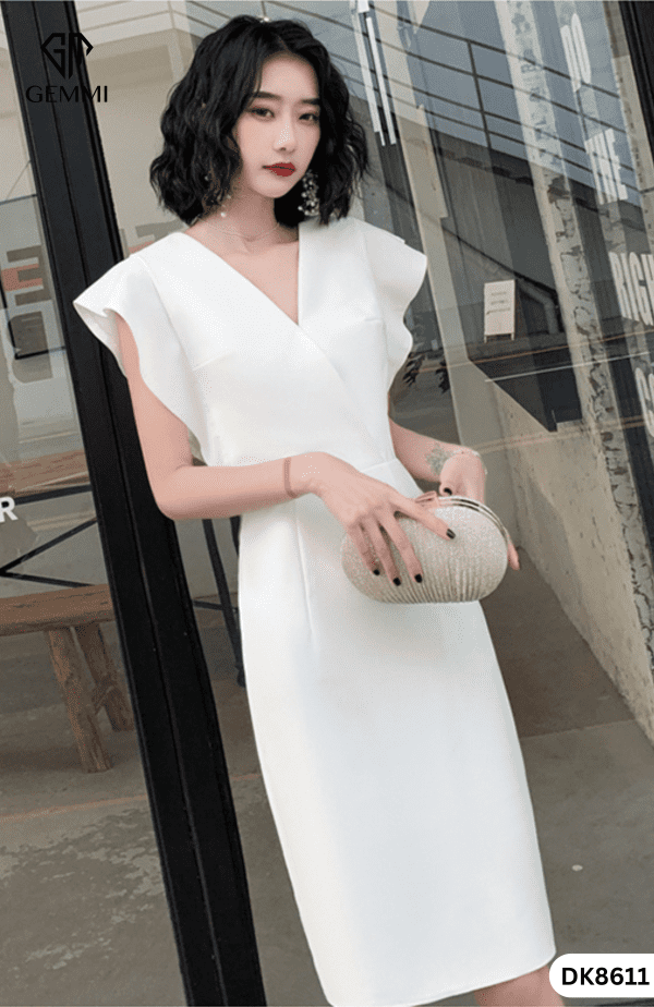 Đầm Body Canh Tiên GEMMI Fashion, DK8611 - Hình ảnh 4