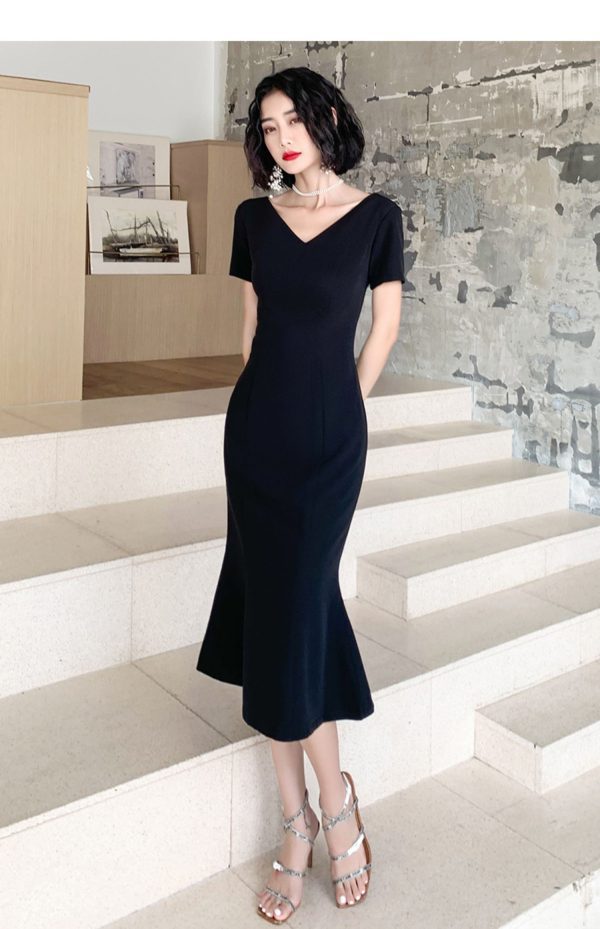Đầm body đuôi cá GEMMI Fashion, DK8613