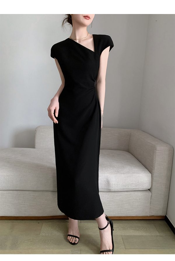 Đầm Body Cổ Tim Lệch GEMMI Fashion, DK8675