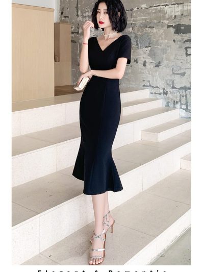 Đầm body đuôi cá GEMMI Fashion, DK8613