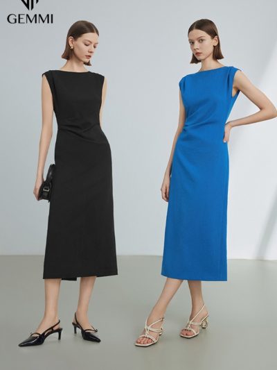 Đầm body sát nách GEMMI Fashion, DK8686