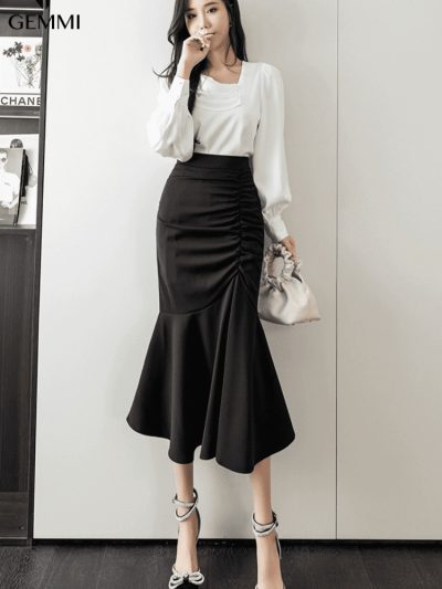 Chân váy đuôi cá GEMMI Fashion, JS177