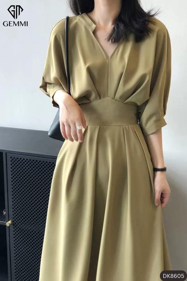 Đầm Xoè Công Sở Gemmi fashion, DK8605 - Hình ảnh 6