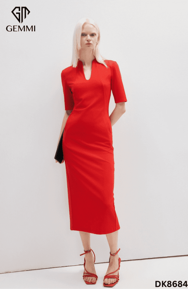Đầm body tay lỡ GEMMI Fashion, DK8684 - Hình ảnh 2