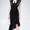 Đầm body đuôi cá cách điệu GEMMI Fashion, DK8701