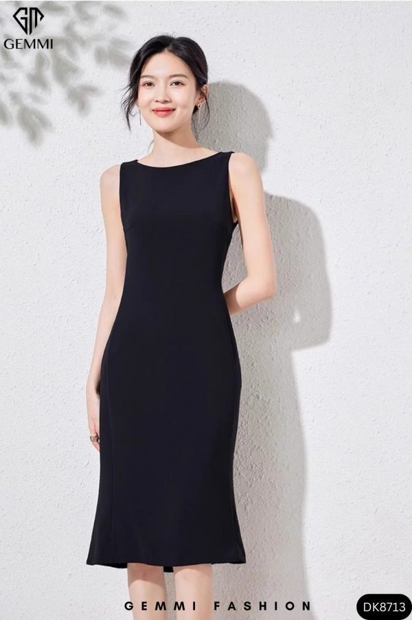 Đầm sát nách đuôi cá GEMMI Fashion, DK8713 - Hình ảnh 3