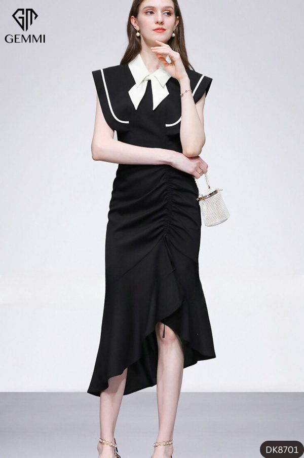 Đầm body đuôi cá cách điệu GEMMI Fashion, DK8701 - Hình ảnh 4