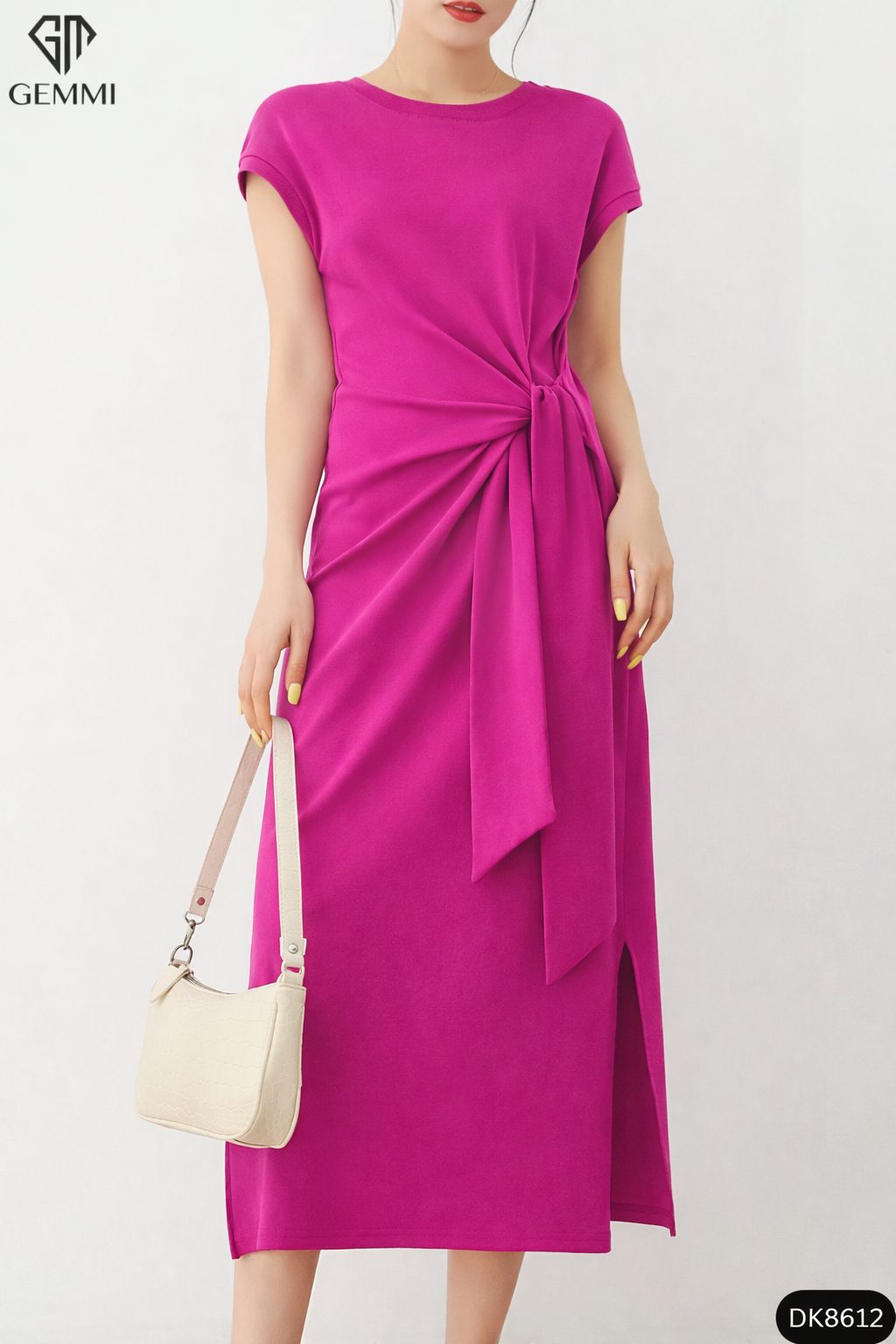 Đầm suông thắt eo Gemmi Fashion, DK8612 - Ảnh 7