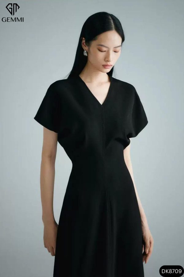 Đầm cổ V GEMMI Fashion, DK8709 - Hình ảnh 4
