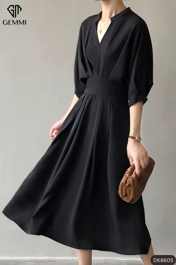 Đầm Xoè Công Sở Gemmi fashion, DK8605 - Hình ảnh 5