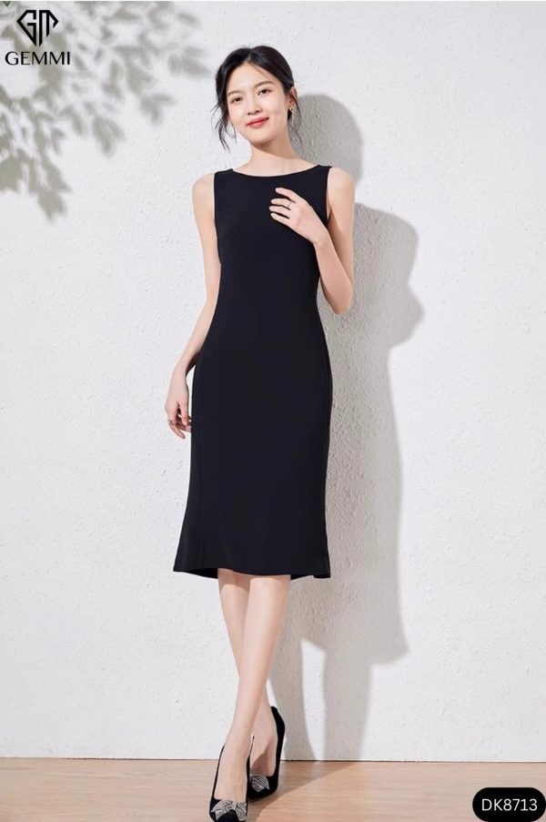 Đầm sát nách đuôi cá GEMMI Fashion, DK8713 - Hình ảnh 5