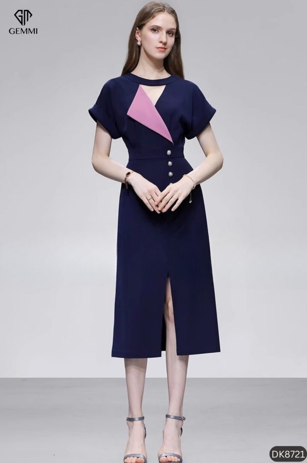 Đầm body công sở Gemmi Fashion, DK8721 - Hình ảnh 3