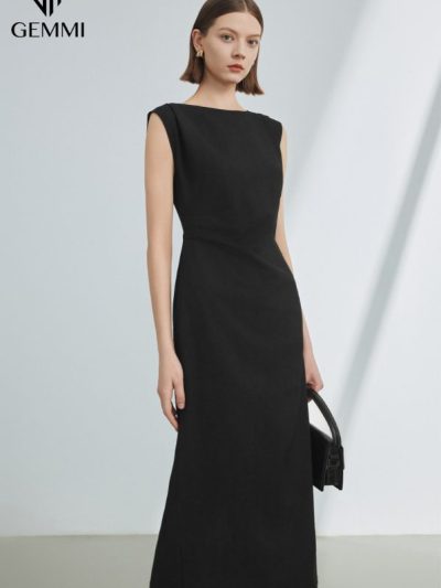 Đầm body sát nách GEMMI Fashion, DK8686