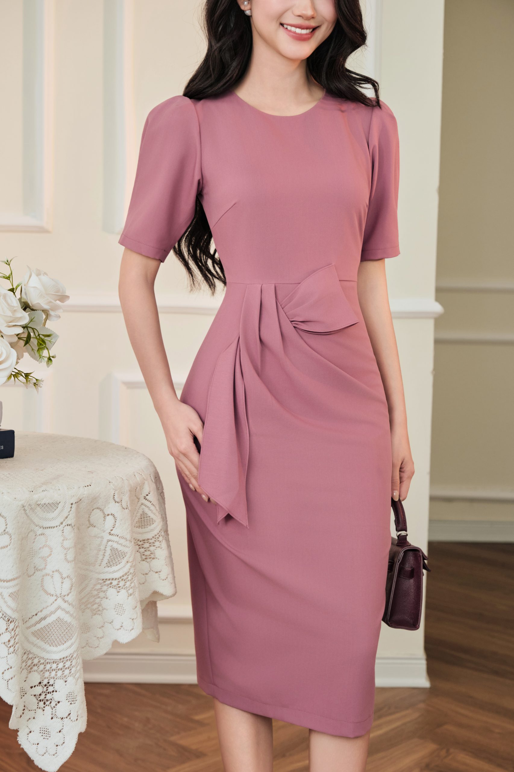 Đầm Tay Lỡ GEMMI Fashion, DK8698 - Ảnh 3