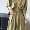 Đầm Xoè Công Sở Gemmi fashion, DK8605