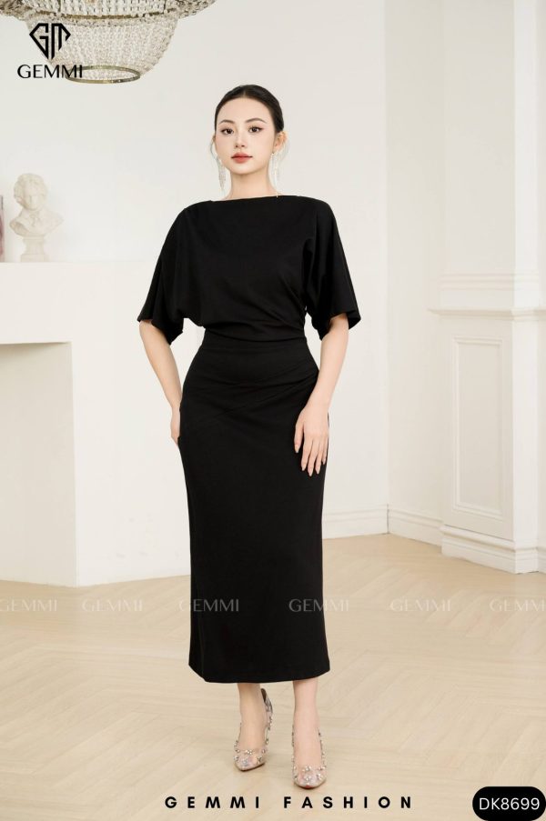 Đầm tay dơi  GEMMI Fashion, DK8699 - Hình ảnh 5