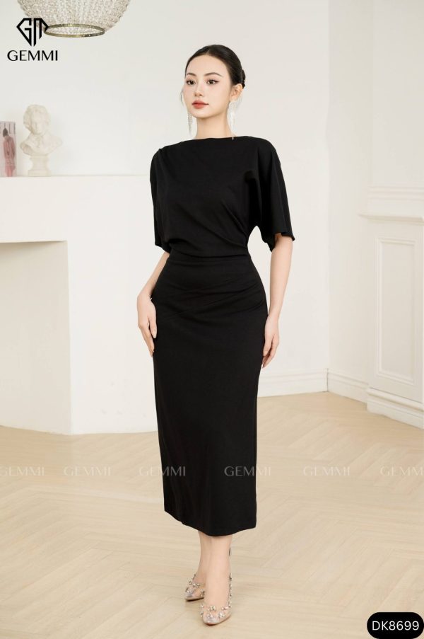 Đầm tay dơi  GEMMI Fashion, DK8699 - Hình ảnh 3