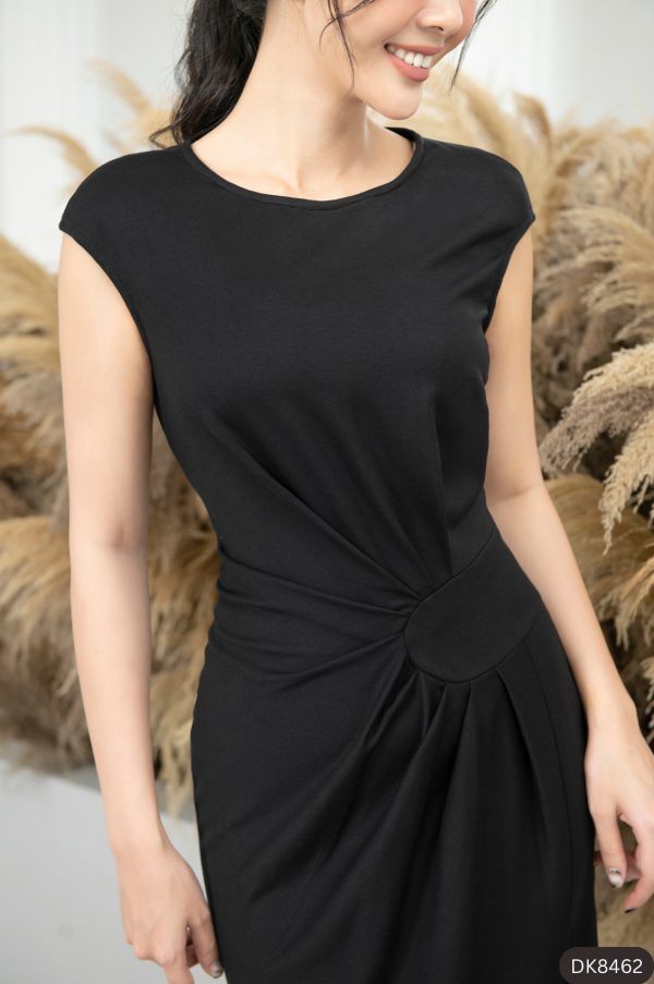 Đầm body thiết kế xoắn eo xẻ tà GEMMI Fashion, DK8462 - Hình ảnh 13