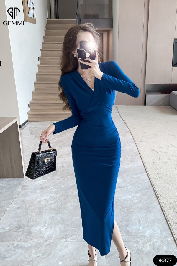 Đầm body dài tay GEMMI Fashion, DK8771 - Hình ảnh 7