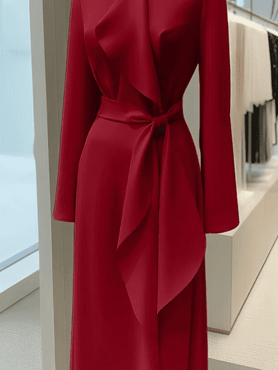 Đầm công sở dài tay GEMMI Fashion, DK8789