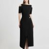 Đầm body vạt chéo GEMMI Fashion, DK8737