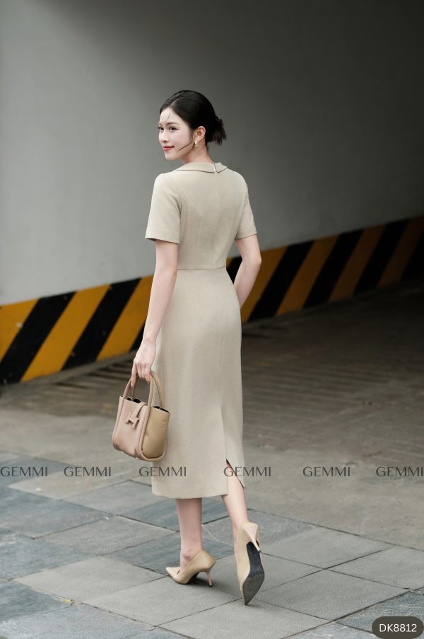 Đầm Body Cổ Vuông, DK8812 - Hình ảnh 6