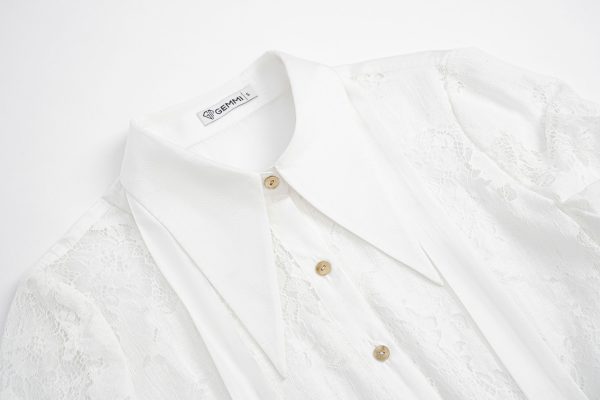 The Luxe Lace Shirt, AS714 - Hình ảnh 5