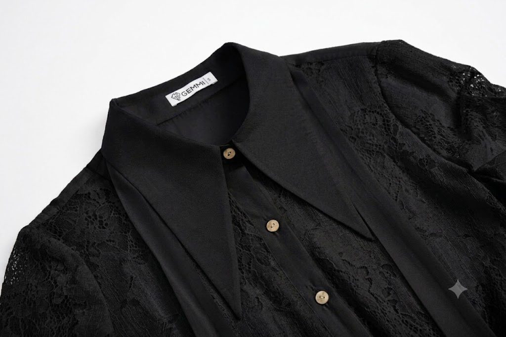 The Luxe Lace Shirt, AS714 - Ảnh 3